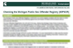 Conducting A National Sex Offender Public Registry Check Nsopw Organizational Development