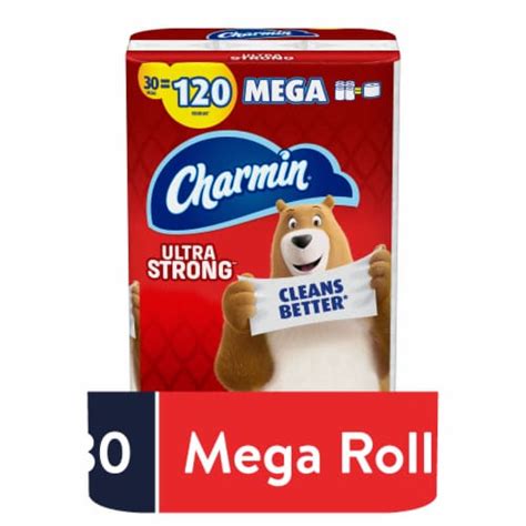 Charmin Ultra Strong Toilet Paper Tissue Mega Rolls, 30 rolls - Harris Teeter