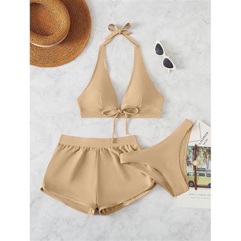 Jual Hellenia Set Bikini Baju Renang Wanita Swimwear Swimsuit Celana Renang Shopee