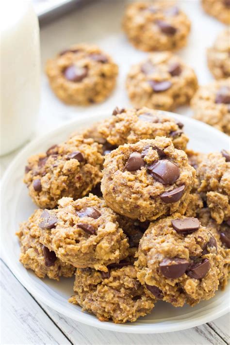 Healthy Peanut Butter Oatmeal Cookies Kristines Kitchen