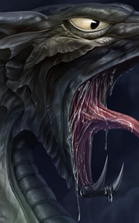 1200x1920 dragon, mouth, teeth 1200x1920 Resolution Wallpaper, HD