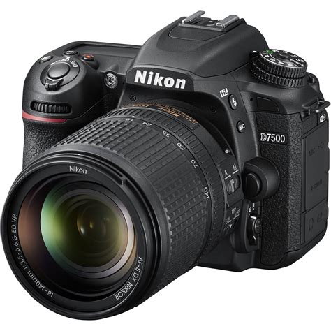 Nikon D7500 DSLR Camera with 18-140mm Lens 1582 B&H Photo Video