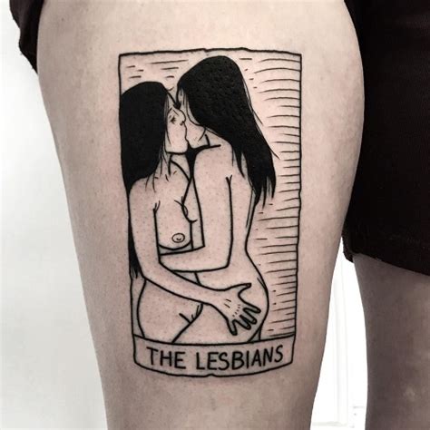 16 Lesbian Tattoo Ideas To Wear Pride On Your Skin TattoosOfAsia