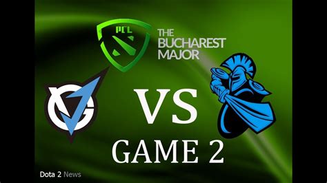 NewBee Vs VGJ Thunder 2 Bo3 The Bucharest Major 10 03 2018 YouTube