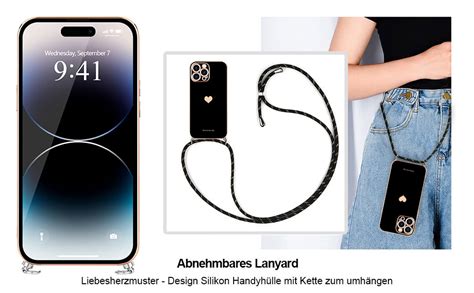 Wirvyuer Handykette Kompatibel Mit Iphone Pro Handyh Lle Necklace