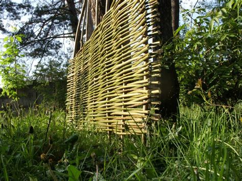 Забор из лозы — схемы плетения и рекомендации по украшению для ...