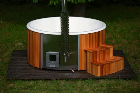 Hot Tub Vanjski Jacuzzy S Pe I Na Drva