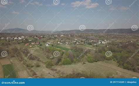 Panorama from a Bird S Eye View. Central Europe Stock Video - Video of area, city: 297714349