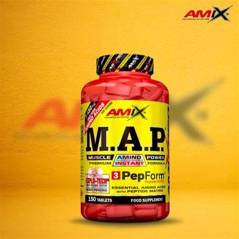 Amix Aminoácidos MAP Muscle Amino Power 150 Tablets DEPORTES LUNA