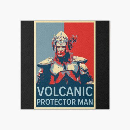 "Fire Saga, Volcano Man, Volcanic Protector Man, Eurovision So" Art ...