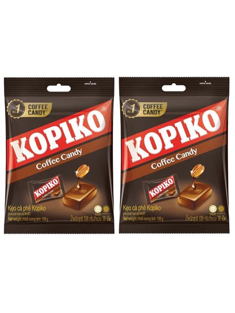 Кофейные леденцы KOPIKO Coffee Candy, 2 шт по 108 г - купить с ...