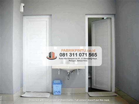 jual pintu pvc  surabaya pabrik pintu