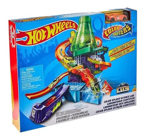 Hot Wheels Laboratorio Cientifico Color Shifters Mattel Cuotas Sin Inter S