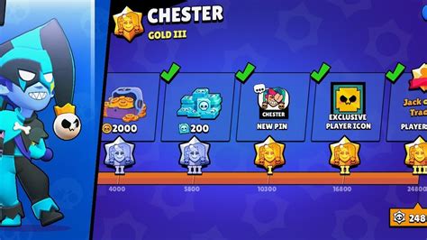 Brawl Stars Chester Max Mastery YouTube