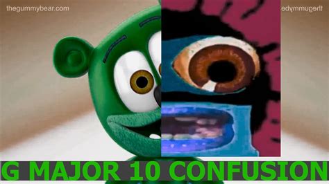 Correct G Major 10 Confusion Effect Gummy Bear Klasky Csupo Pinkfong Spongebob Cocomelon Peppa