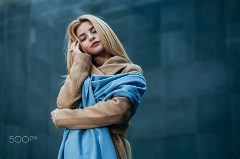 Women Model Blonde Closed Eyes Portrait Wallpapers Hd Desktop And
