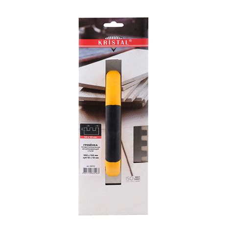 Гребенка KRISTAL зуб 10x10, 300x120 мм (нержавеющая сталь) 36550 купить ...