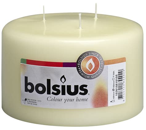 Bolsius Wick Candle Giant Pillar Candle The Candle Emporium