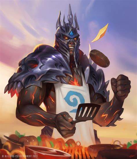 Peasant And Bolvar The Grill Master Hearthstone Dave Greco