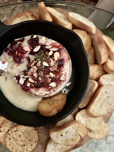 Baked Brie with Cranberries — Crazy Blonde Life