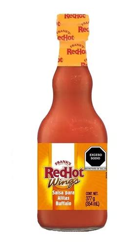 Salsa Frank s Red Hot Wings Para Alitas Buffalo 354 Ml Meses sin interés