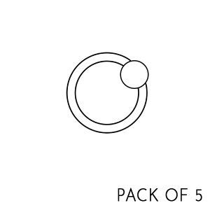 captive bead ring pack   anatometal australia