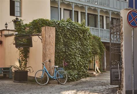 The Streets of the Old City. Old Tbilisi. Georgia Stock Photo - Image of door, pavement: 126124726