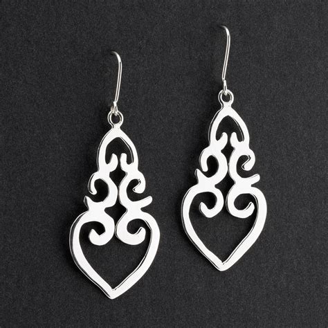 Sterling Silver Earrings From Mexico Reveka Rose