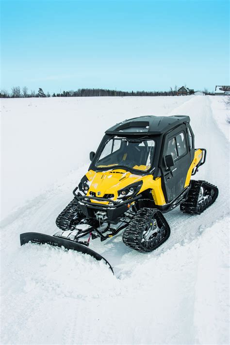 Зимние аксессуары для квадроциклов: гусеницы Apache, снегоуборочные ковши