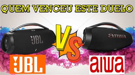 Qual A Melhor Boombox Jbl Ou Aiwa - BOOMBOX 3 JBL VS AIWA BOOMBOX PLUS - QUAL É A MELHOR - YouTube
