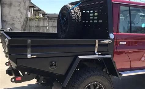Steelaluminum Flat Beds Tray For Utes Pickup Truck With Toolboxcanopy