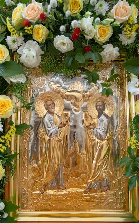 Икона Киево-Печерских святых