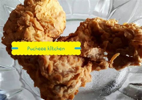 Resep Ayam Goreng Tepung Ala Kfc Oleh Pucheee Cookpad