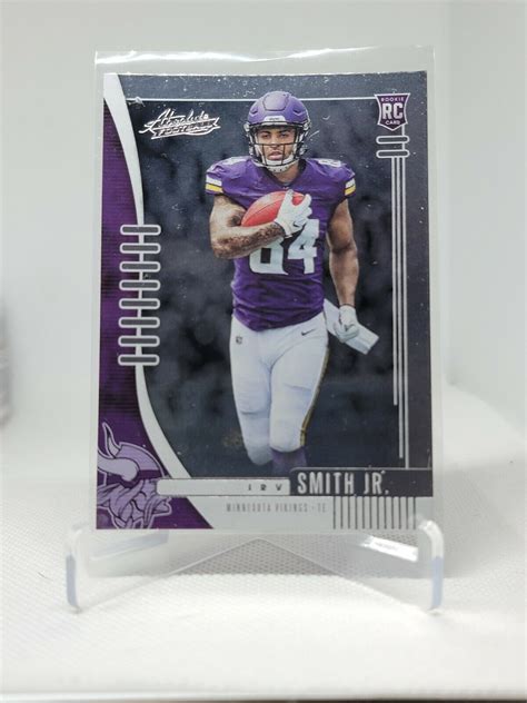 IRV SMITH JR 2019 PANINI ABSOLUTE ROOKIE FOOTBALL CARD 121 VIKINGS