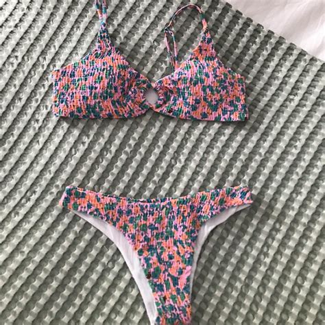 Brand New Bikini With Adjustable Straps Bikini Depop