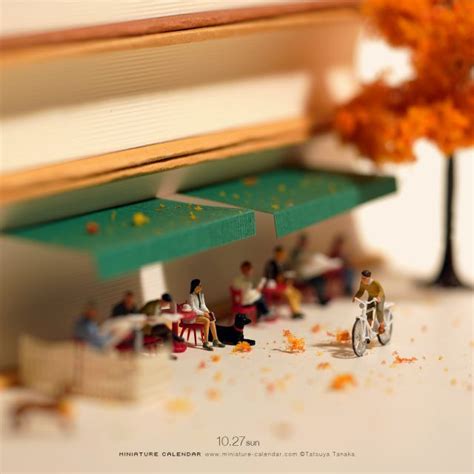 Miniature Calendar Miniature Calendar Miniature Photography