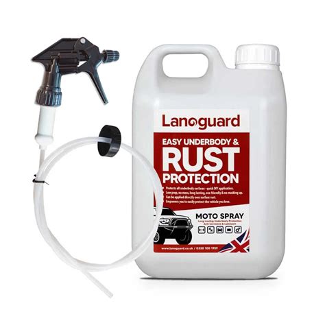 Lanoguard 2 Litre Moto Spray With Trigger Kit For Protecting Vehicle U