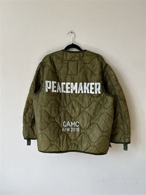 Oamc Oamc Vintage Garment Peacemaker Combat Liner Grailed