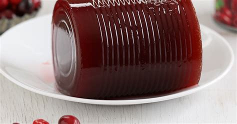 Cranberry Sauce Jellied Homemade Canning Recipes