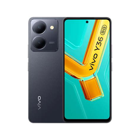 Vivo Y36 (5G, V2248) (256GB+8GB, Mystic Black) - Tech Cart