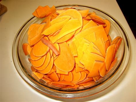 Crispy Sweet Potato Chips In The Dehydrator Preserved Home