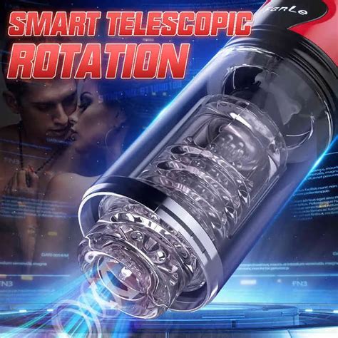 Nxy Sex Men Masturbators Automatic Telescopic Rotation Male Masturbator Cup With Bracket Hands