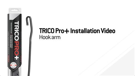 Trico Pro Installation Hook Arm Youtube