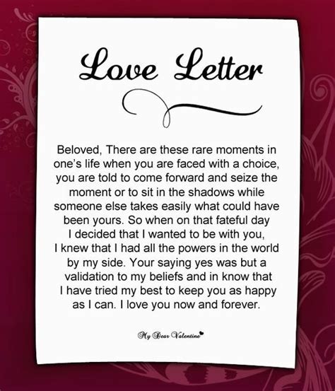 Love Letter For Her 31 Romantic Love Letters Love Letters Quotes