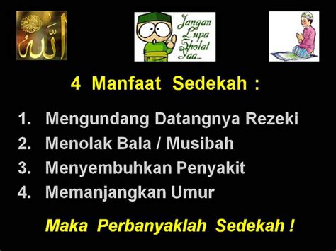 4 Keutamaan Sedekah