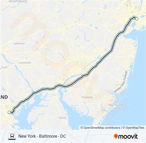 Ruta Greyhound Us0310 Horarios Paradas Y Mapas Baltimore Downtown