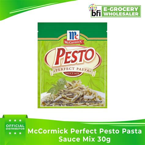 Bfi Mccormick Perfect Pesto Pasta Sauce Mix G Lazada Ph