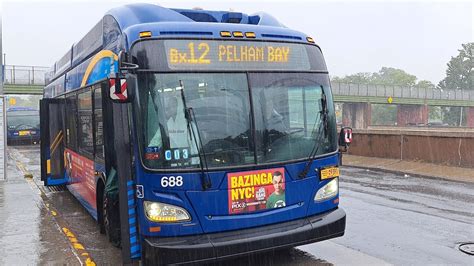 Mta Nyct Bus New Flyer Xn On The Bx Youtube