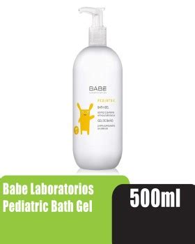 Babe Laboratorios Pediatric Bath Gel Ml With Calendula Mimosa Aloe Vera Extra Mild For