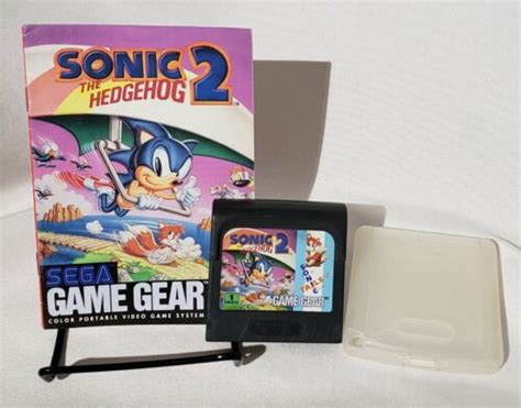 Sonic The Hedgehog 2 Sega Game Gear And Manual 10086025071 Ebay